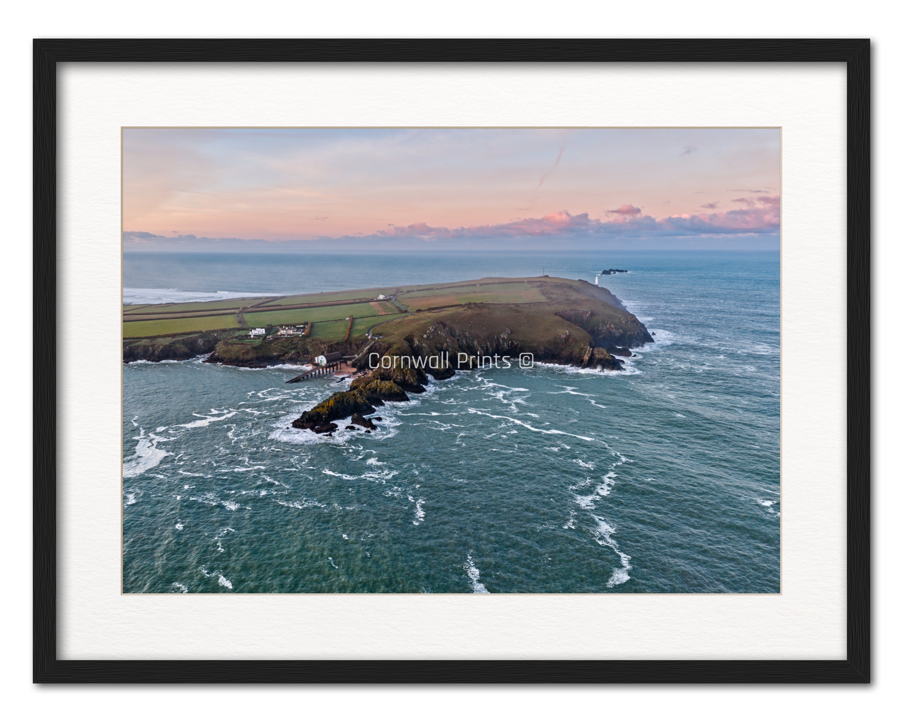 Trevose Head in Winter Light — Lighthouse & Lifeboat Station
