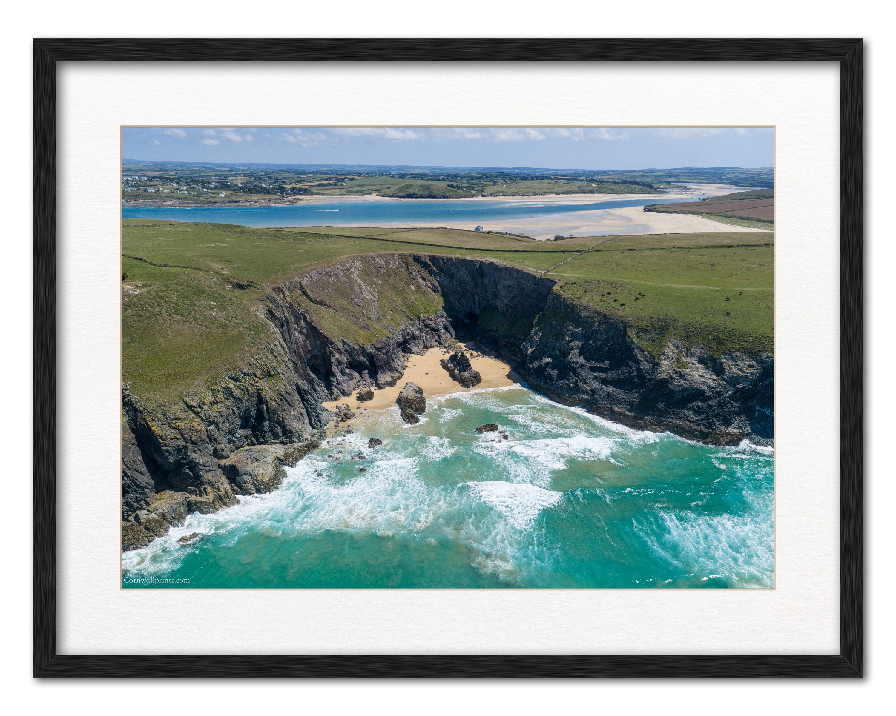 Butterhole Beach — Low Tide to Daymer Bay