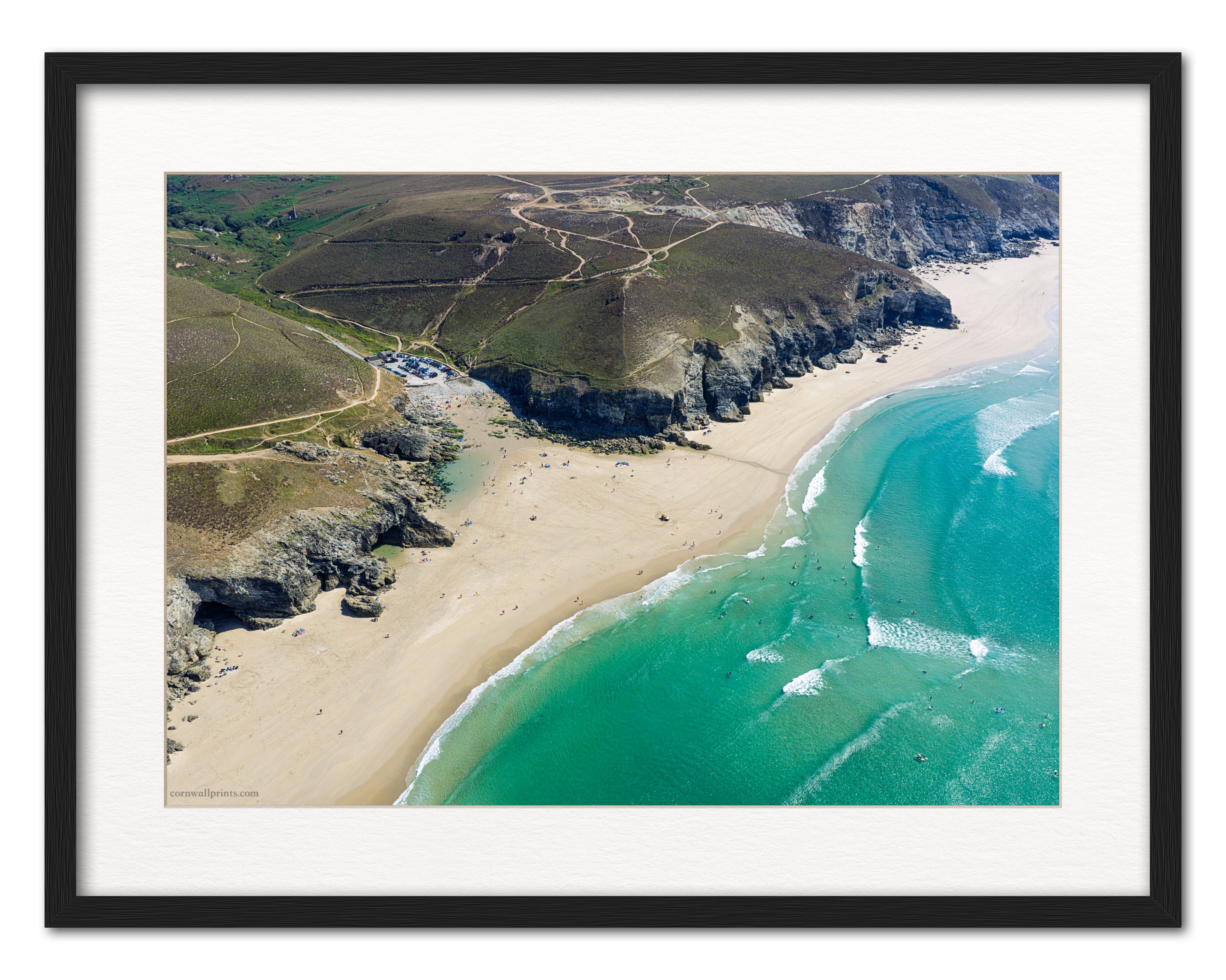 Chapel Porth — Low Tide Summer Swell