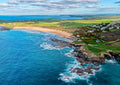 Constantine Reef — South-East View — aerial Cornwall photography print
