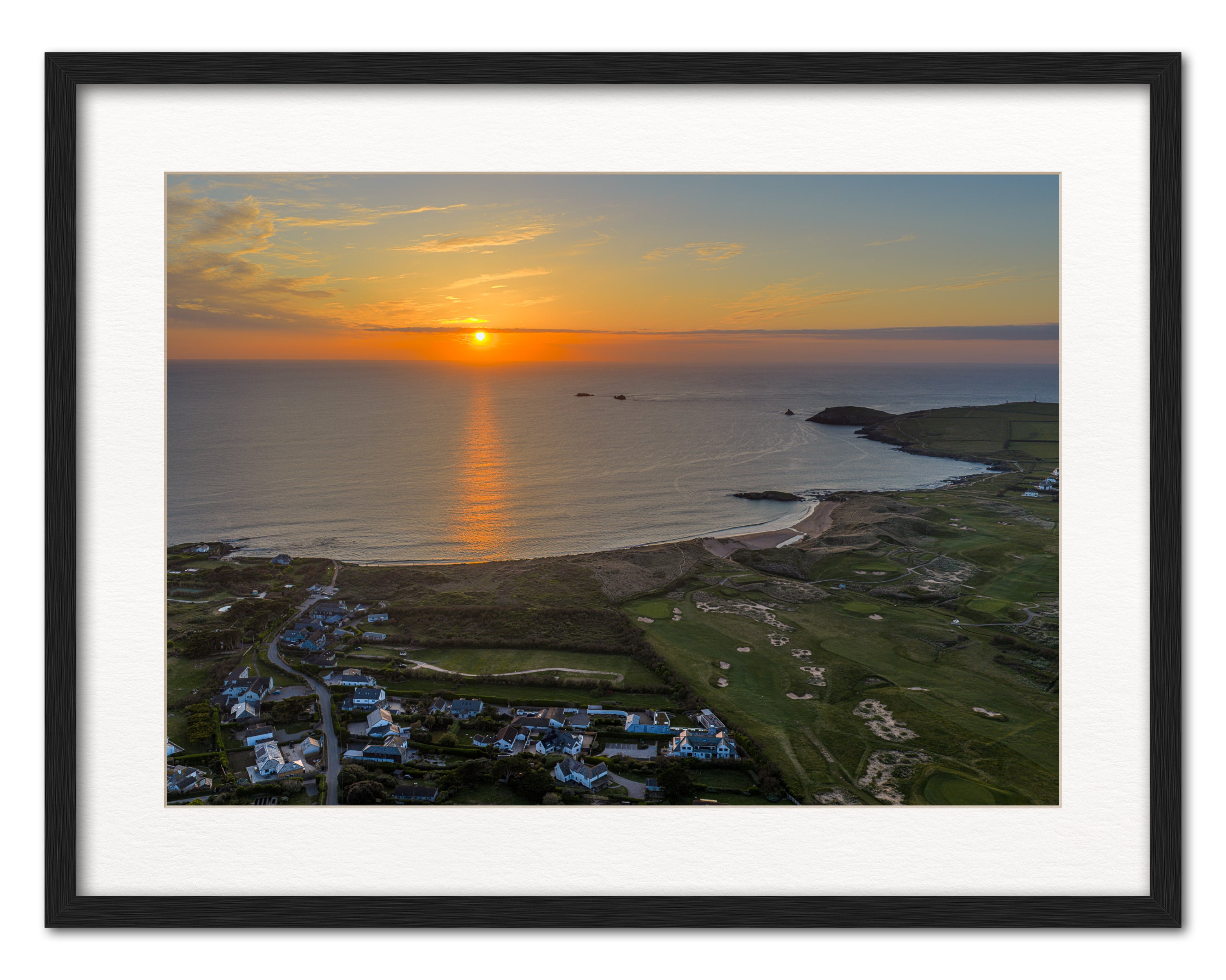 Constantine Bay — High Tide Sunset Calm