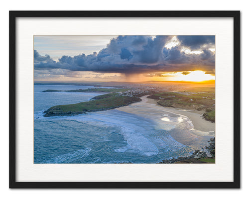 Crantock Bay — Looking North to Newquay’s Beaches