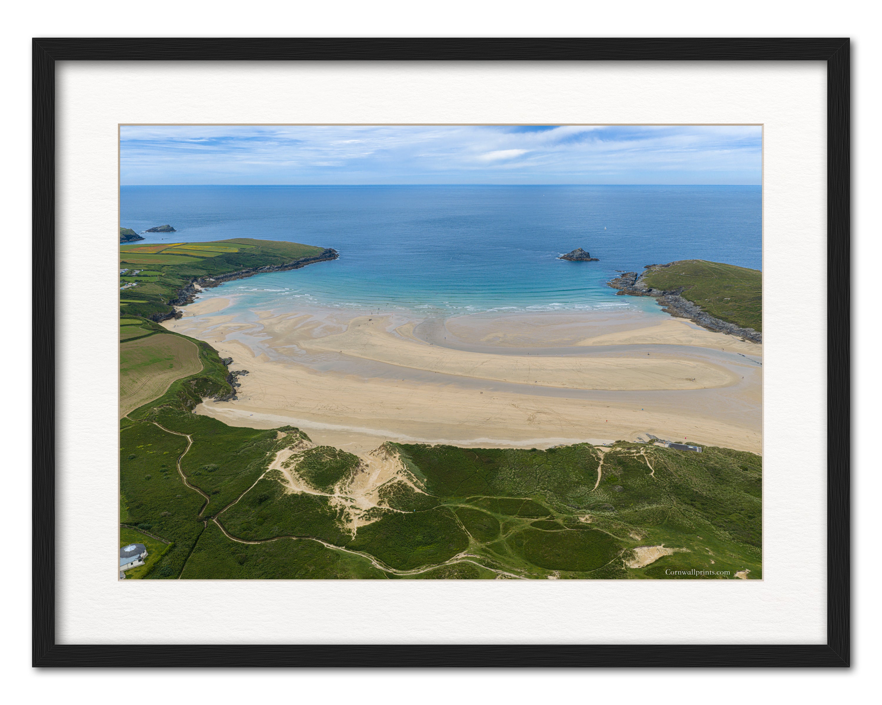 Crantock Bay — Dunes and Atlantic Colour