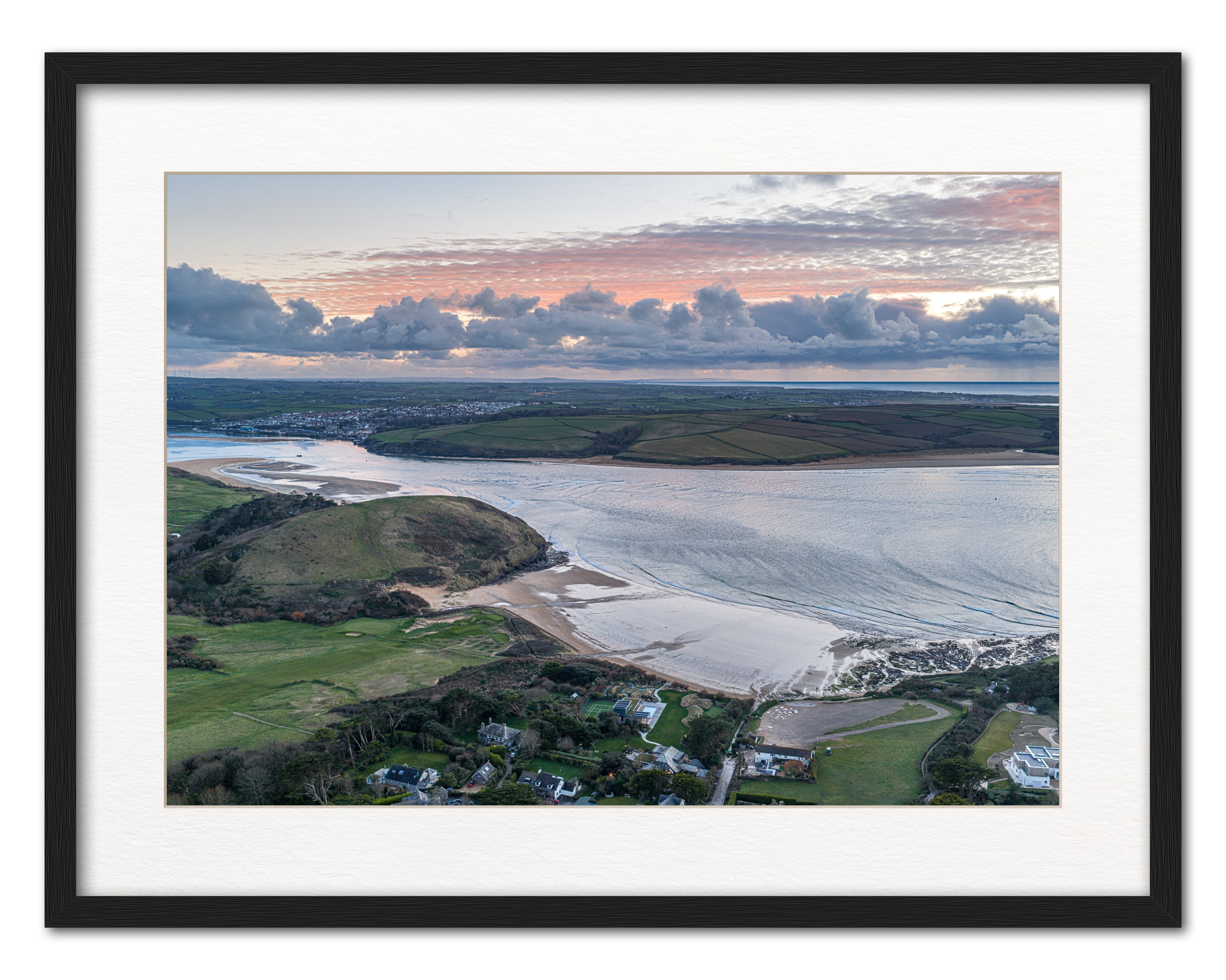 Daymer Bay to Padstow — Calm Estuary Sunset