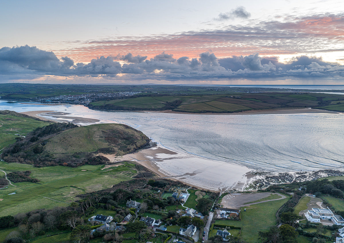 Daymer Bay to Padstow — Calm Estuary Sunset