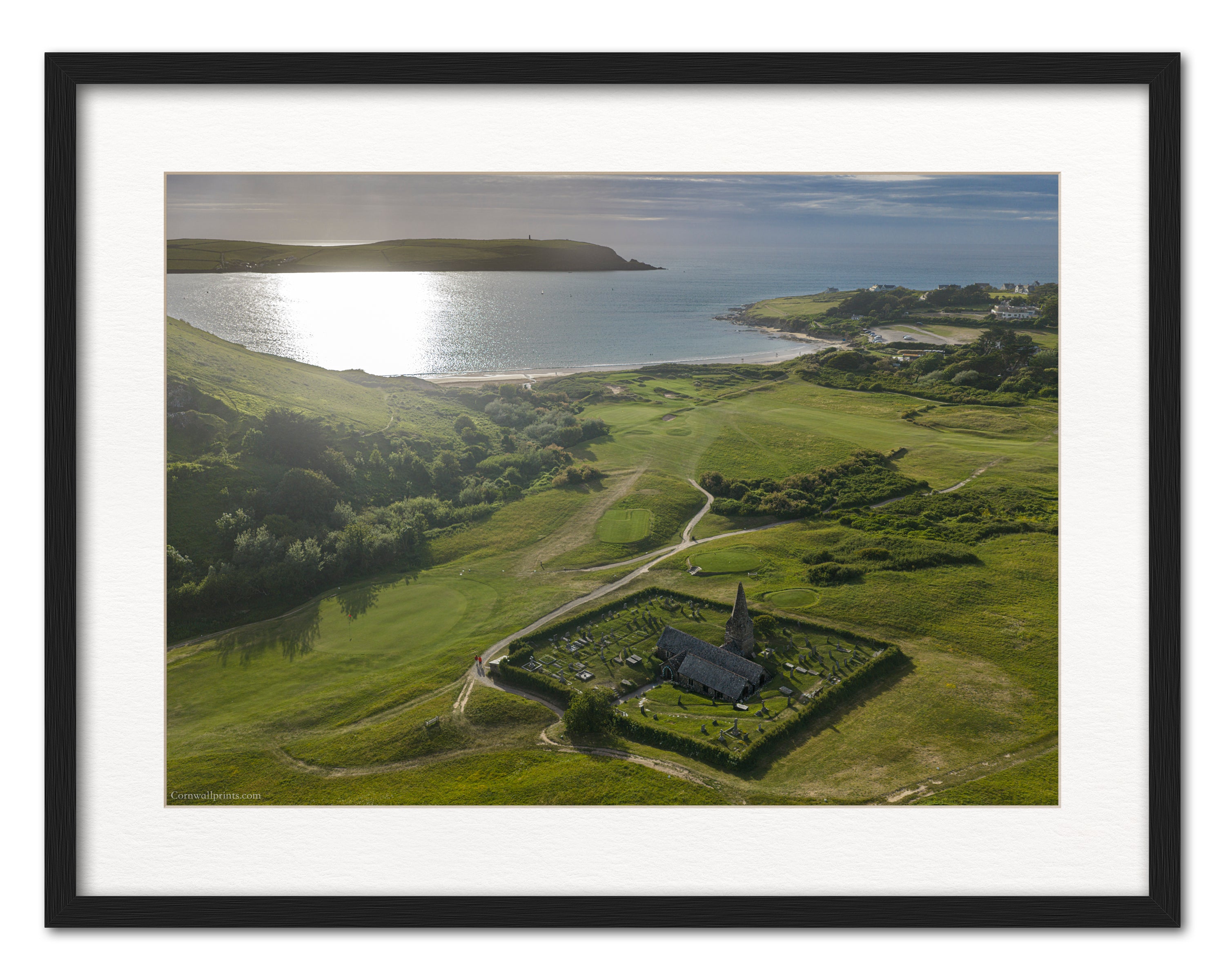 St Enodoc Church & the Camel Estuary