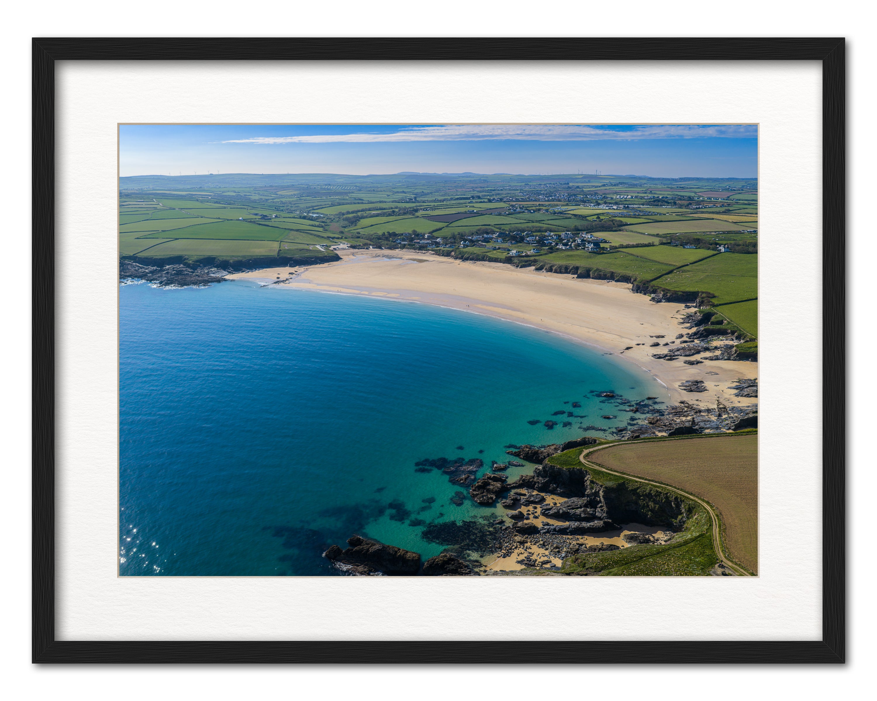 Harlyn Bay — Spring Light and Turquoise Water