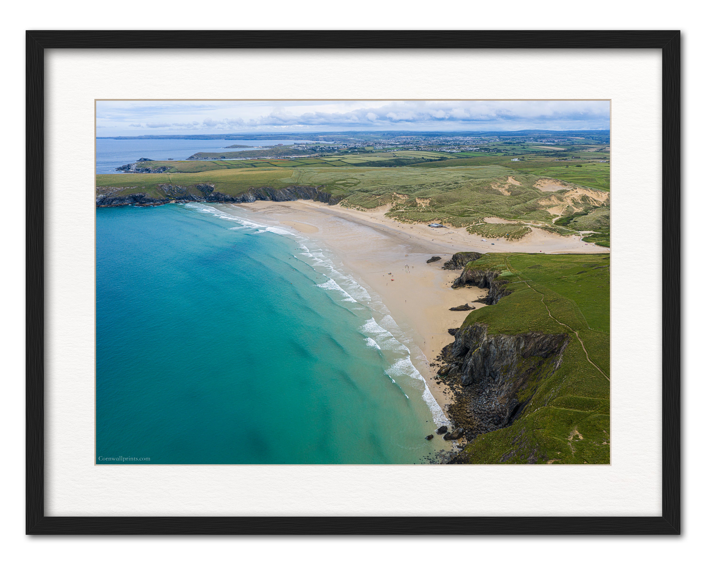 Holywell Bay — Looking North to Newquay