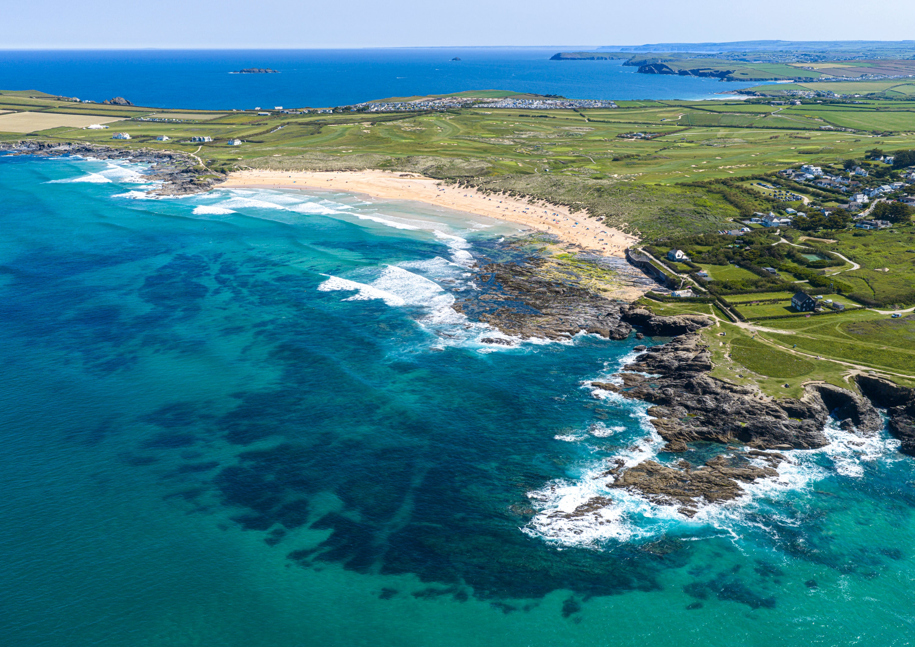 Constantine Bay — Hot Bank Holiday by the Reef