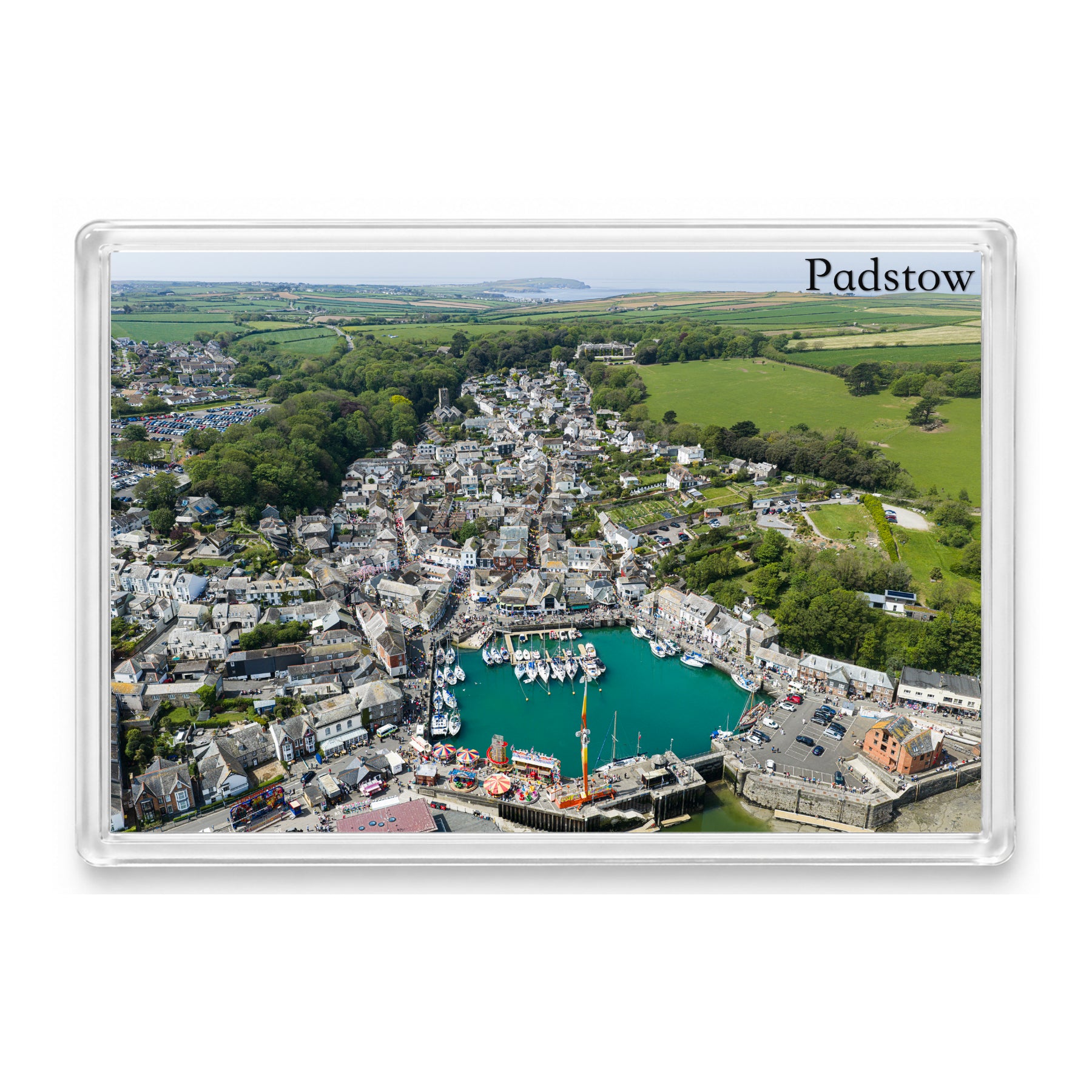 Padstow — May Day in the Harbour | Fridge Magnet