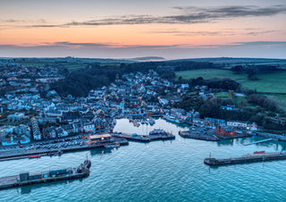 First Spring Sunset — Padstow Harbour & Trevose Head