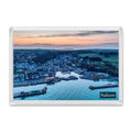 Fridge magnet showing Padstow harbour at dusk with Trevose Head on the horizon