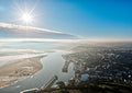 Bright Winter Light — Camel Estuary, Padstow — centred A-series photograph, unframed print preview.
