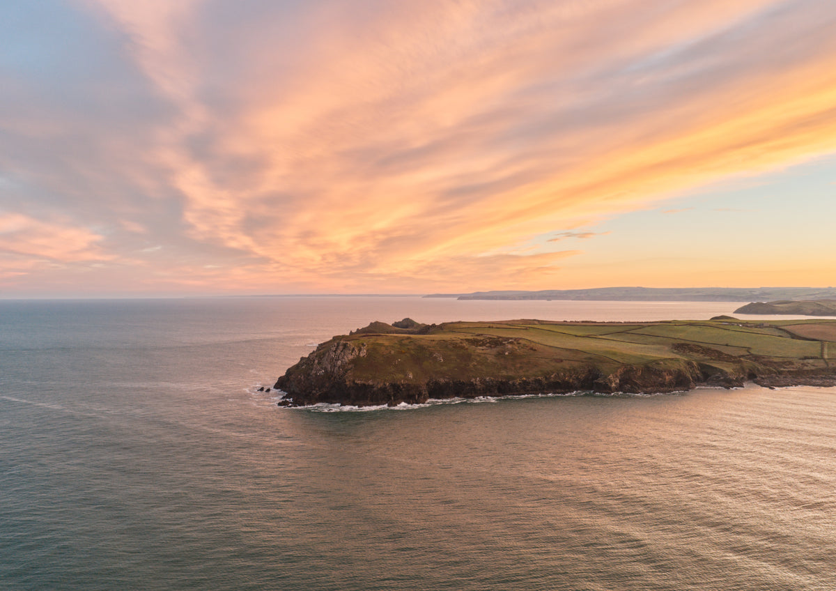 Swirl of Sunrise — Pentire Point