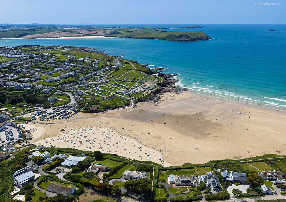 Polzeath — Summer Beach and Stepper Point
