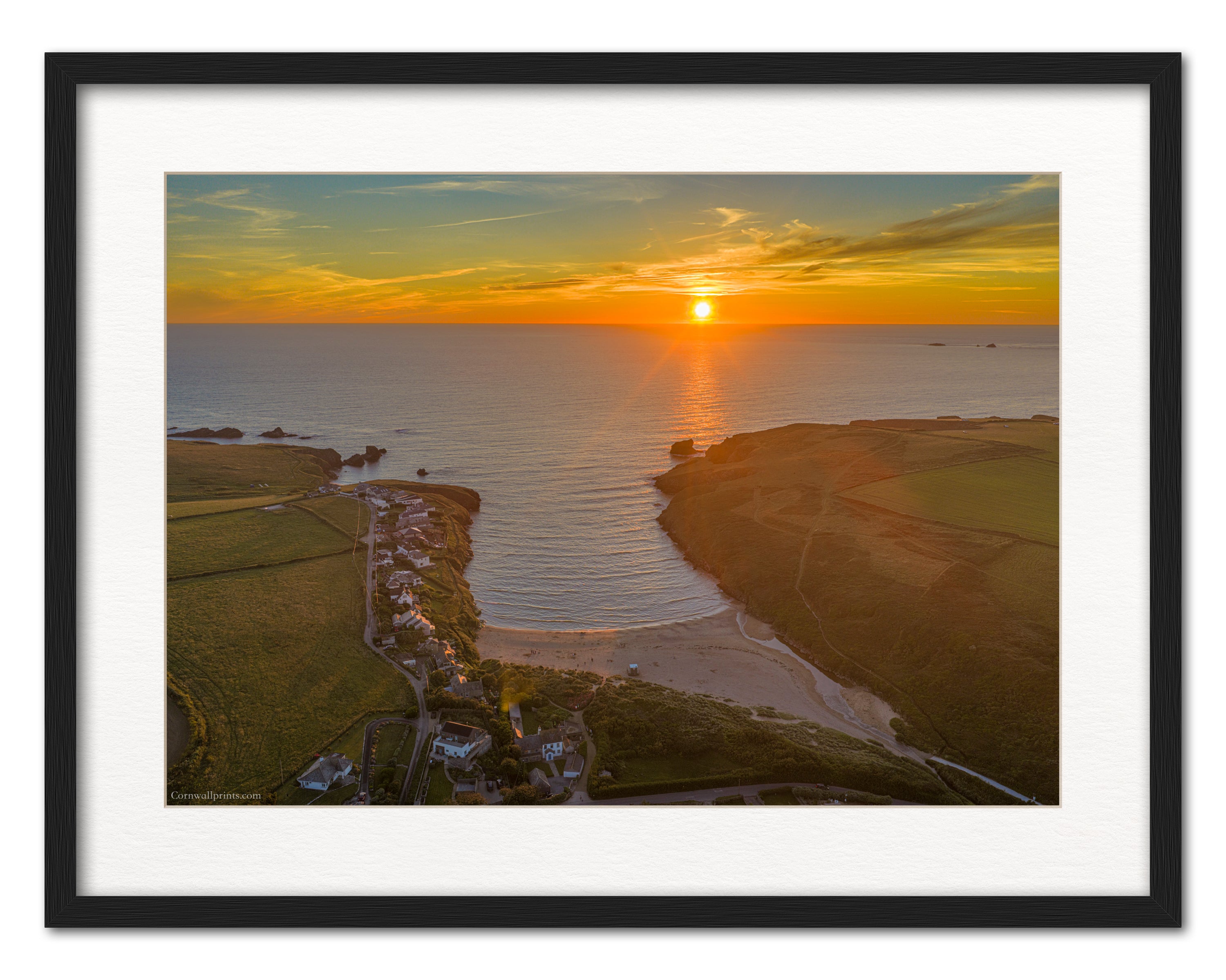 Porthcothan Bay — High Tide Rays