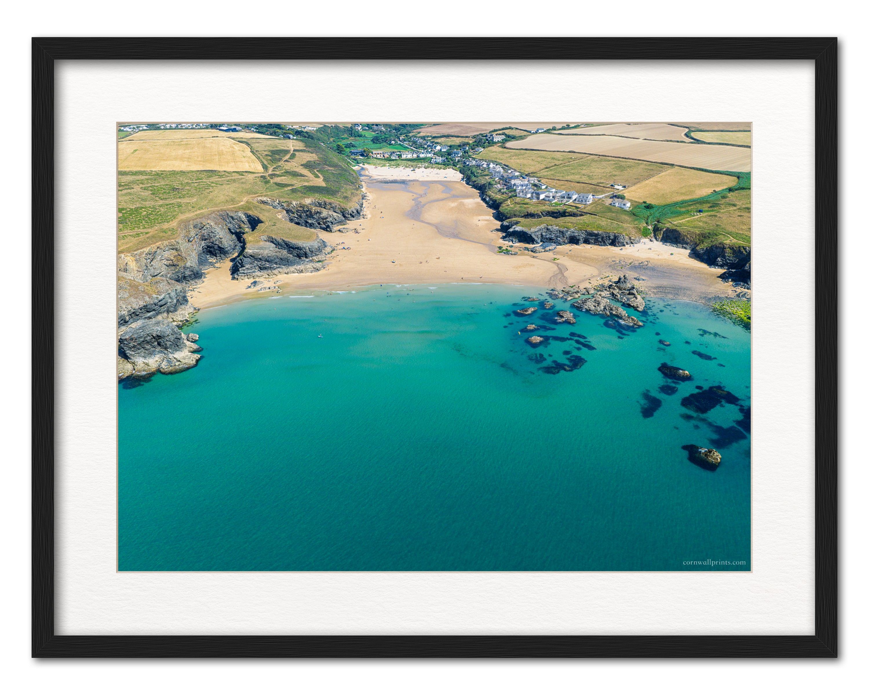 Porthcothan Bay — Turquoise Low Tide