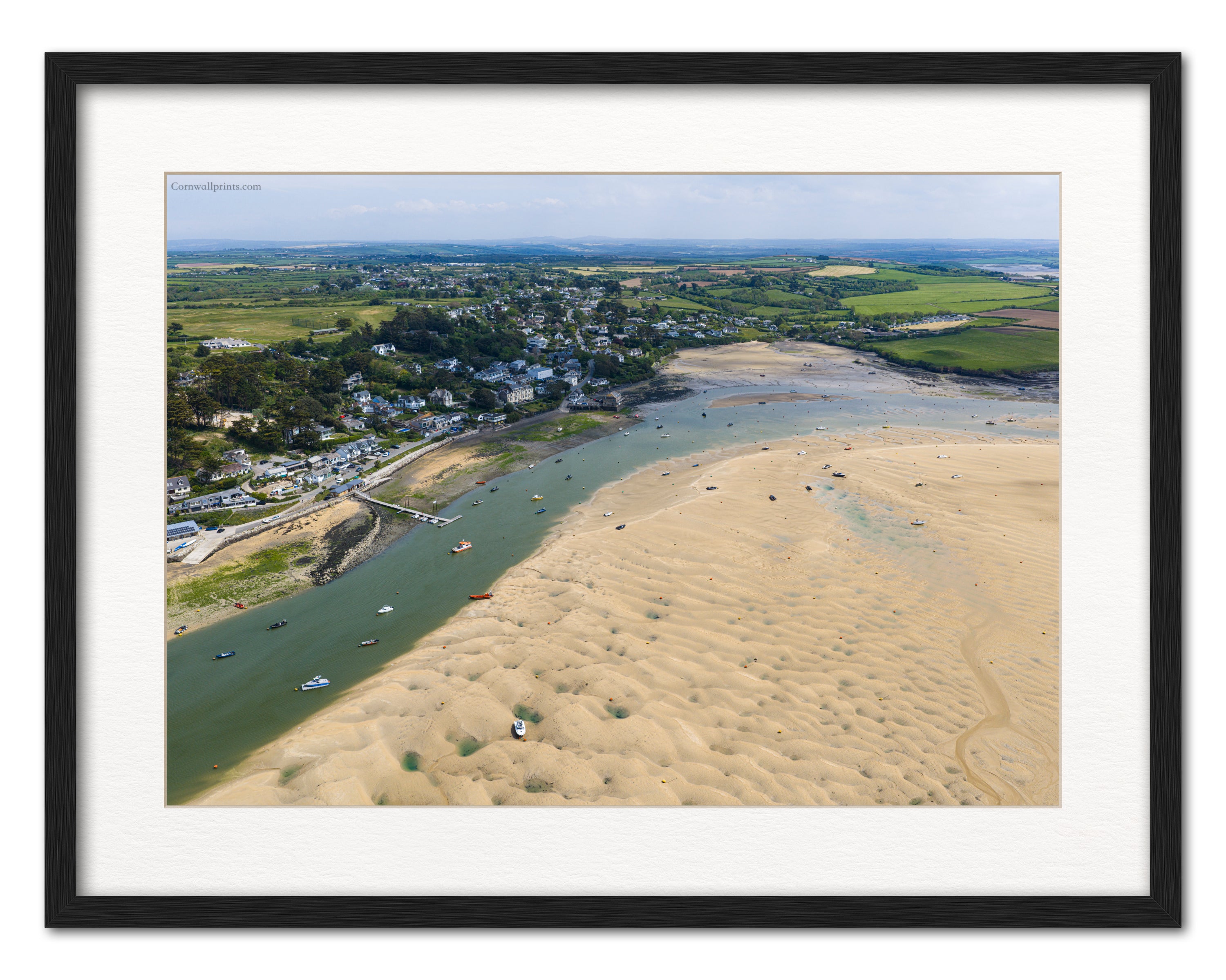 Rock — Low Tide Across the Estuary