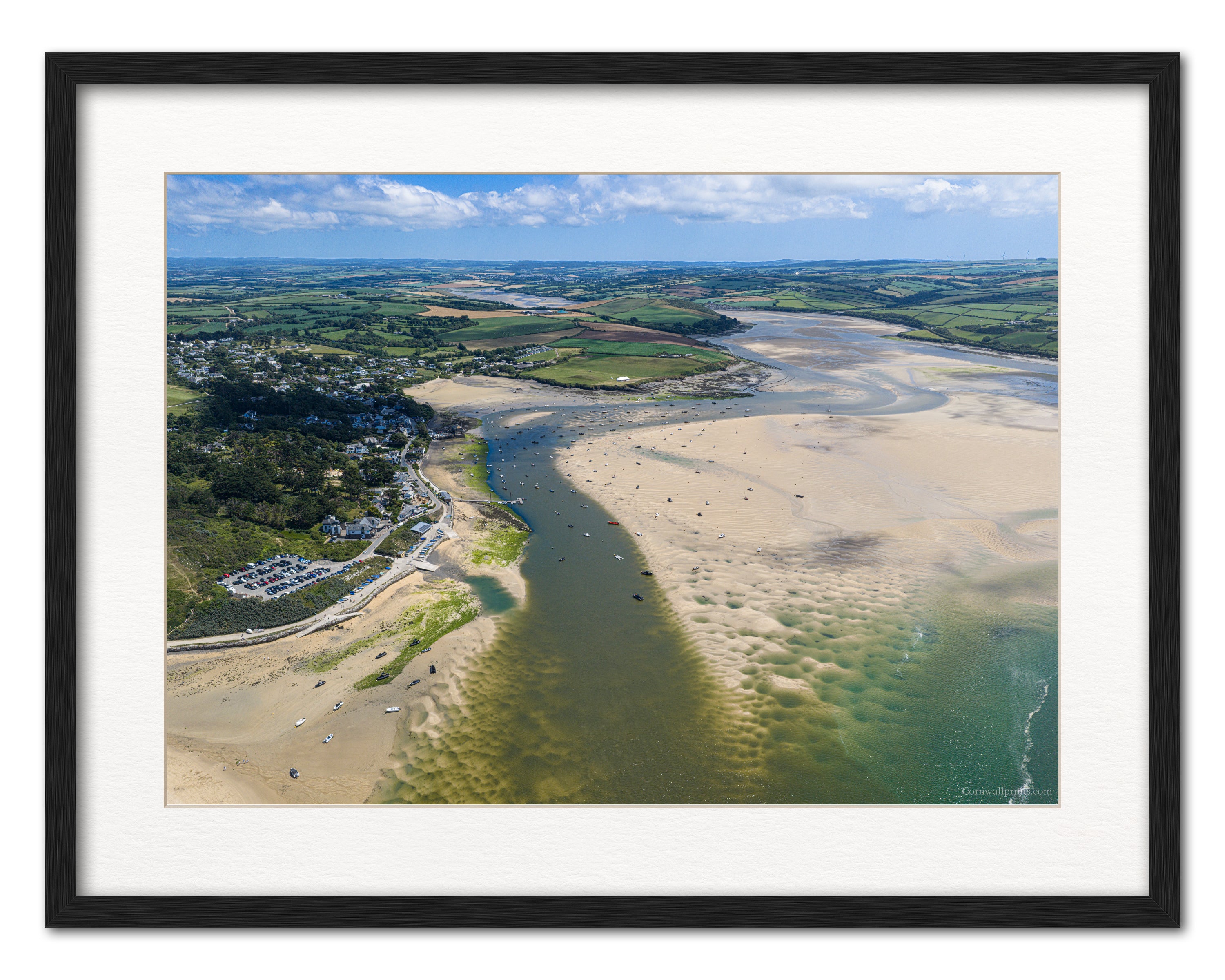 Rock — Low Tide Looking to Wadebridge