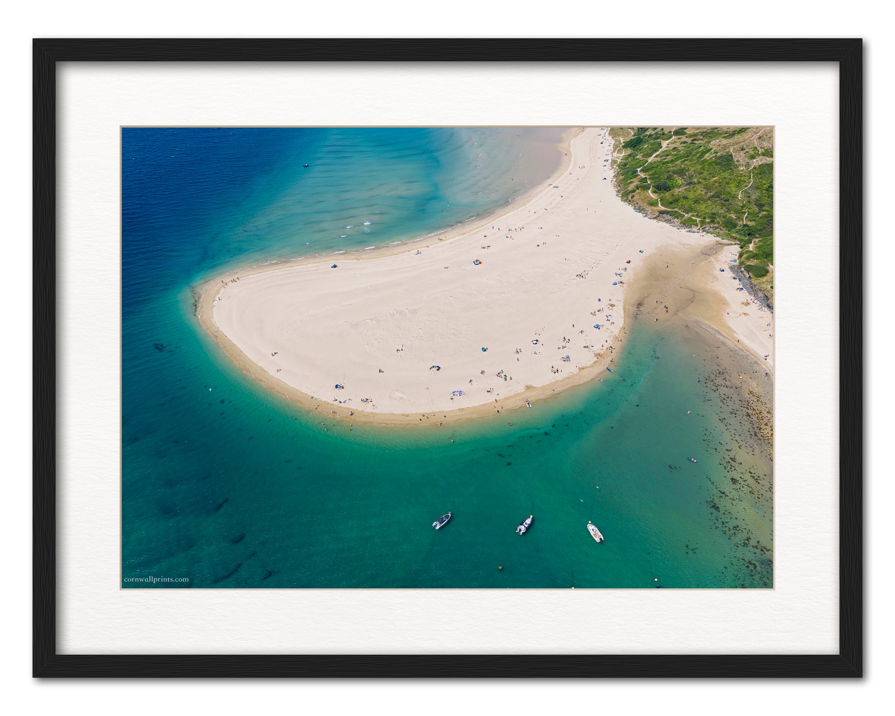 Rock Beach — Summer Water Colours on the Camel Estuary
