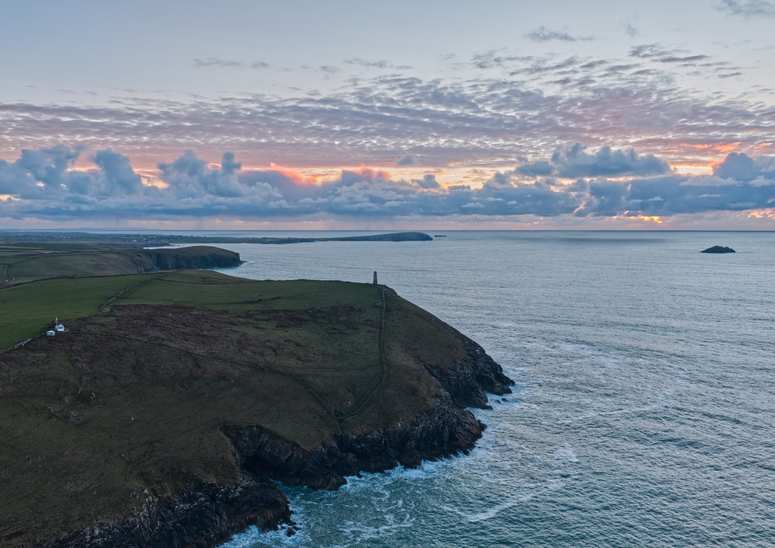 Stepper Point Sunset — NCI Padstow Watchtower