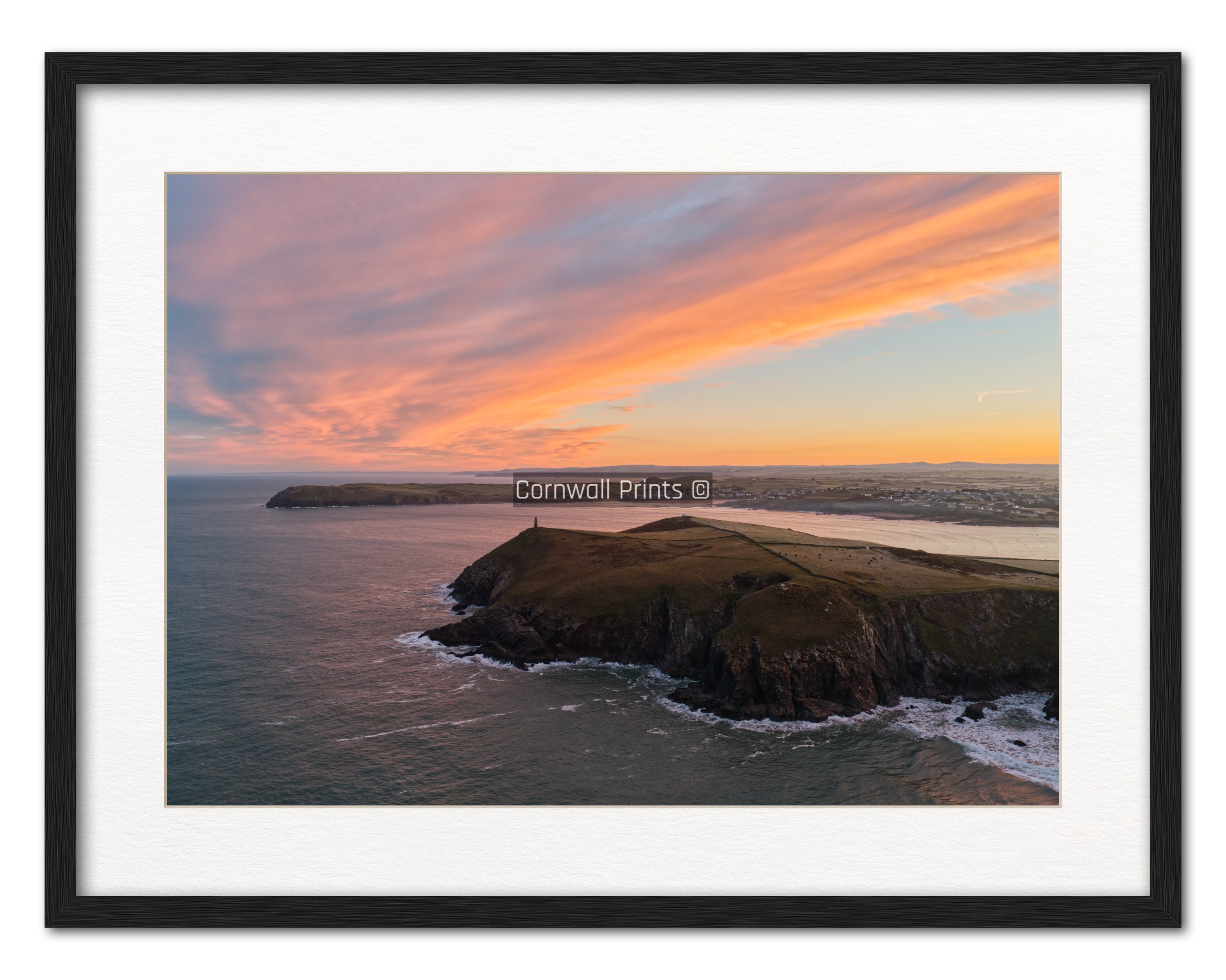 Daymark at Sunrise — Stepper Point & Pentire
