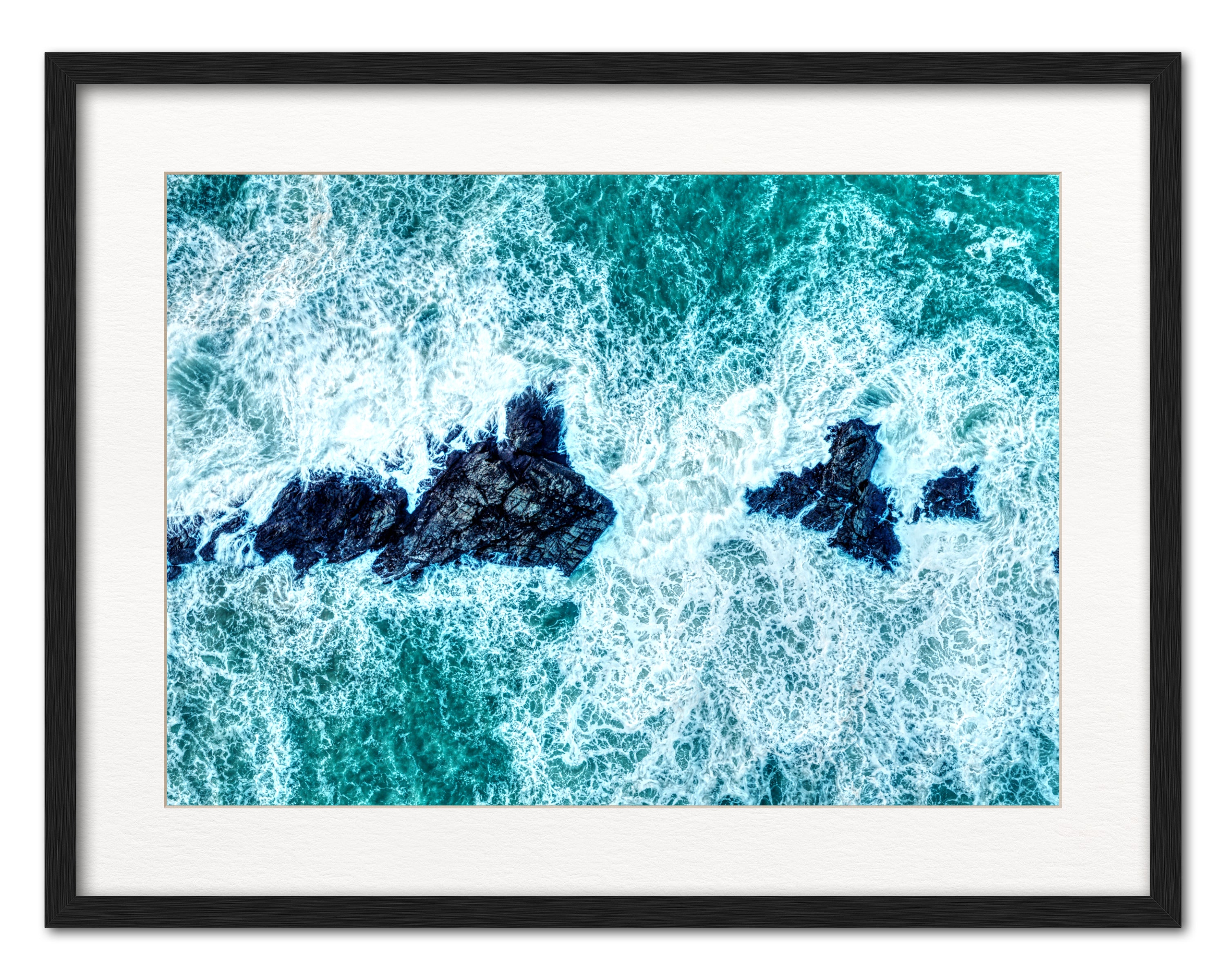 Trescore in Winter Surge — Porthcothan Bay