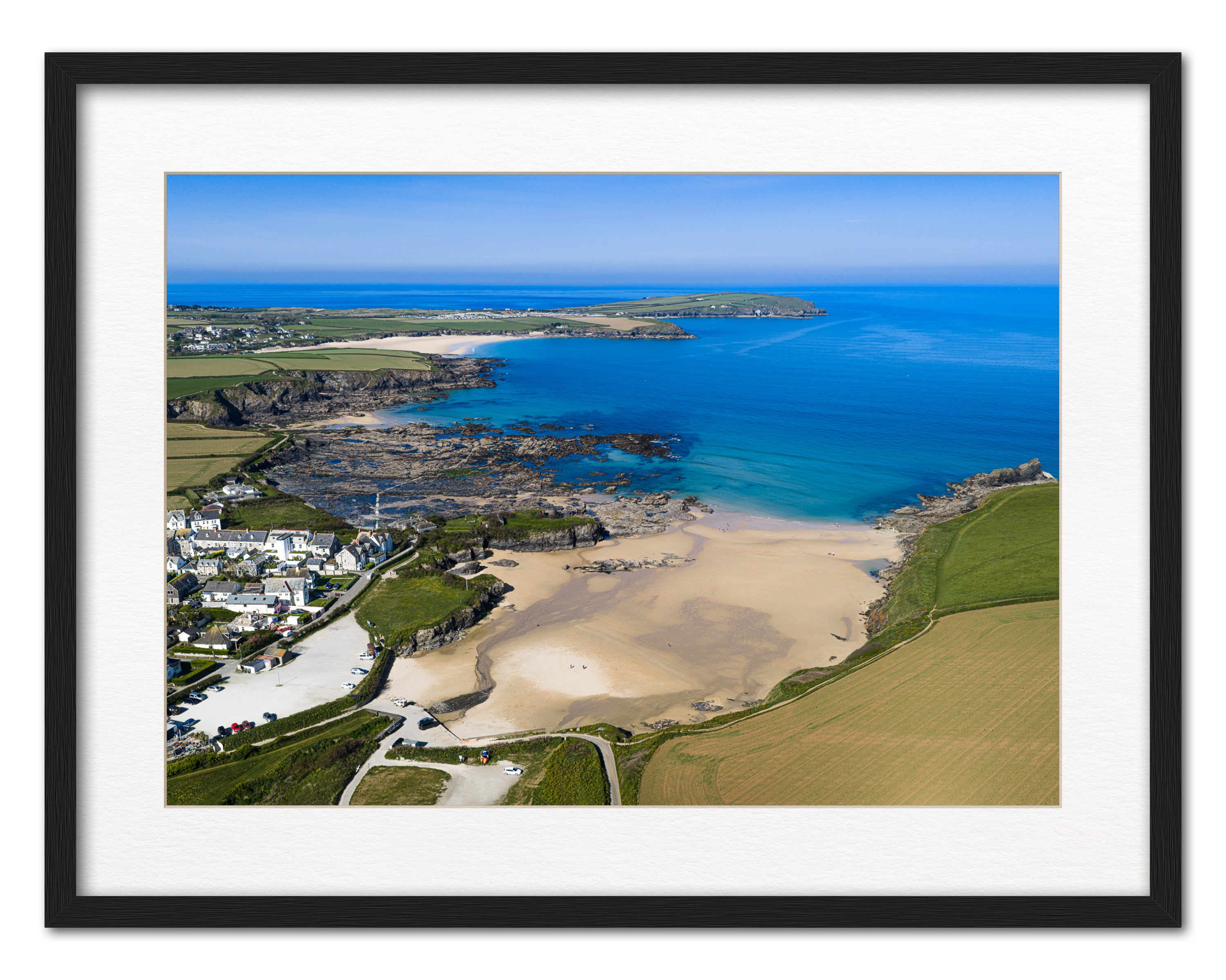 Trevone Bay — Low Tide to Harlyn & Trevose Head