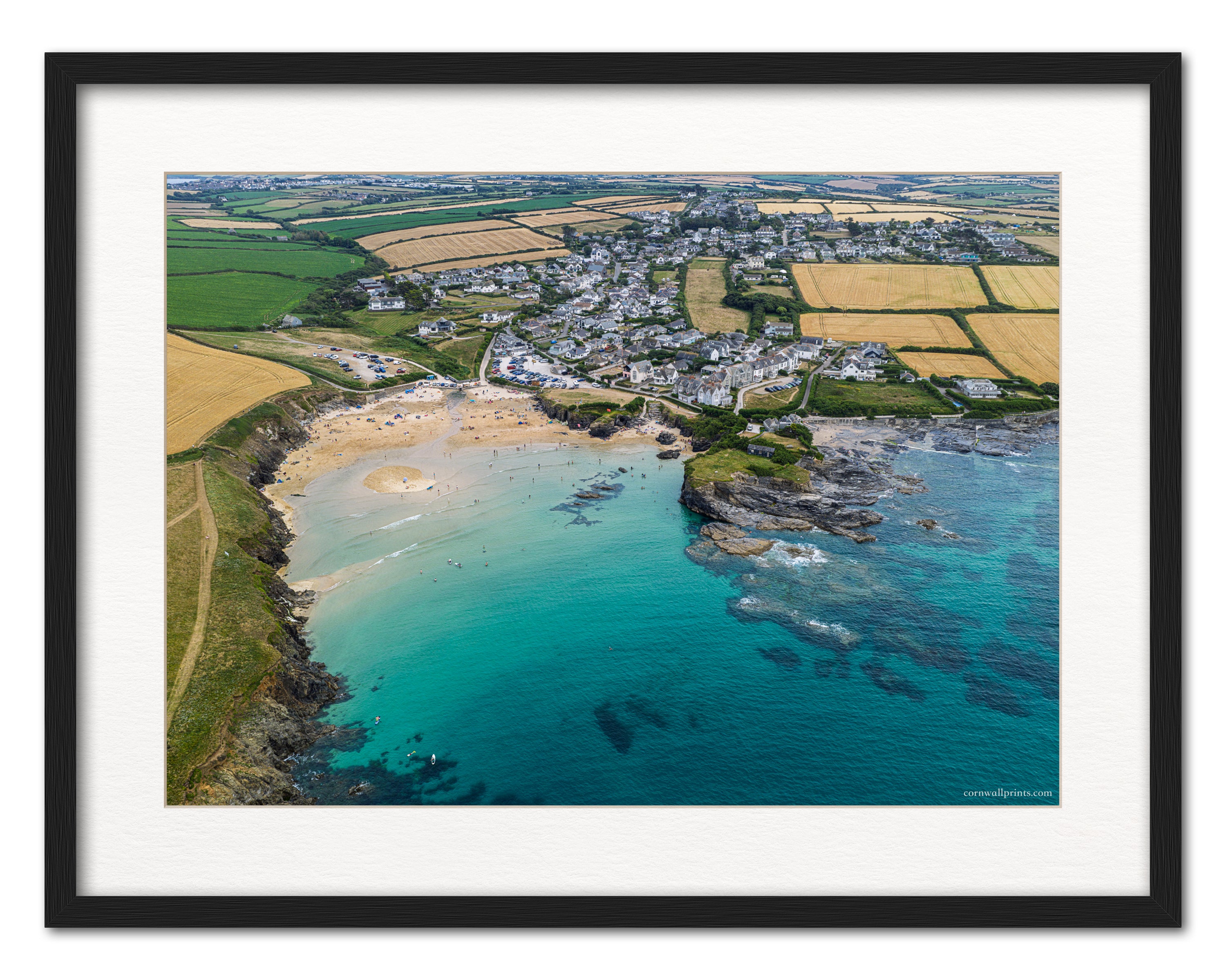 Trevone Bay — High Tide Summer Clarity