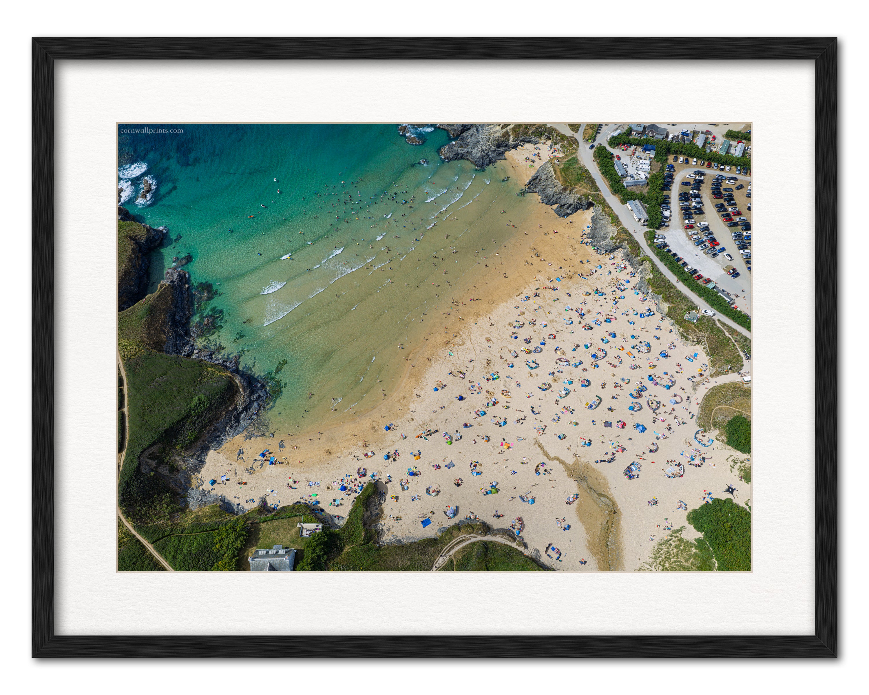 Treyarnon Bay — Summer Holiday Crowds