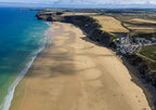 Watergate Bay — Looking North Along the Beach