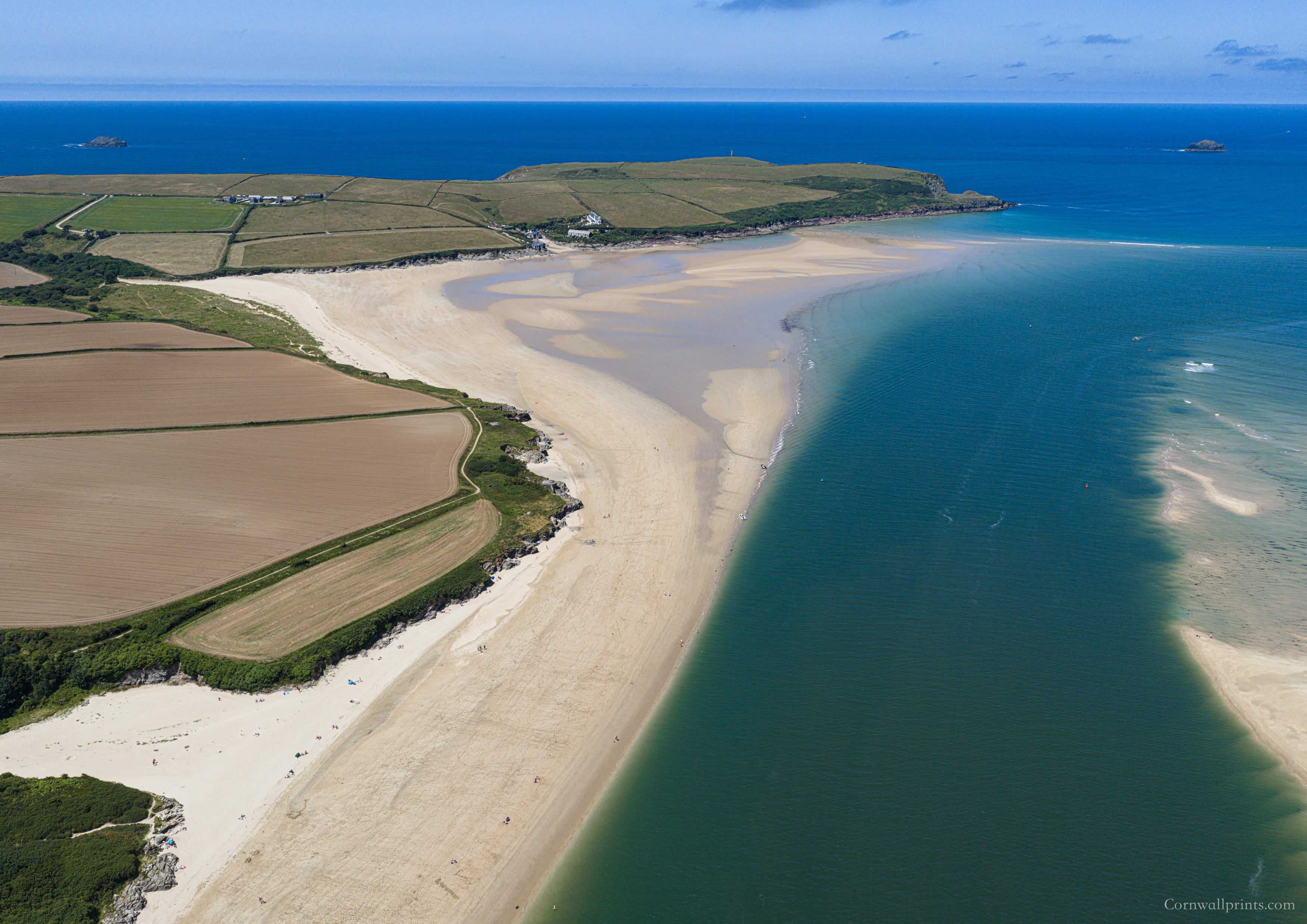 Harbour Cove & Hawker’s Cove — Low Tide on the Camel Estuary