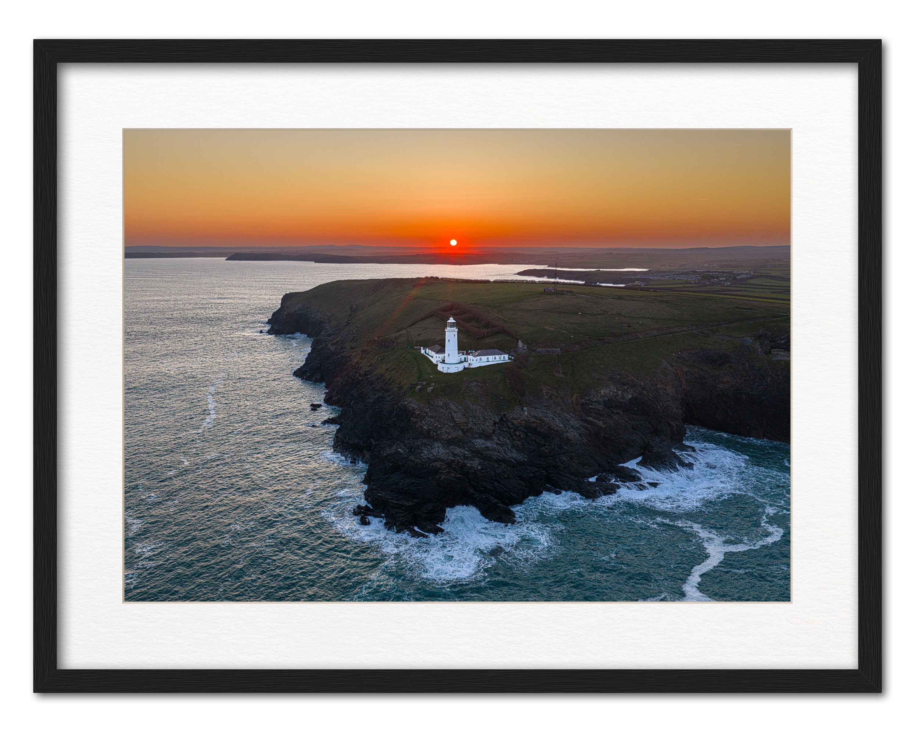 Trevose Head Lighthouse at Sunrise