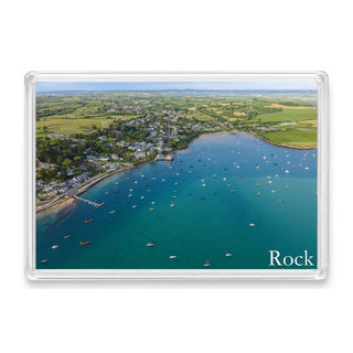 Rock — Along the Estuary Shoreline | Fridge Magnet