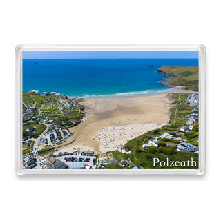 Polzeath — Summer Colour on the Atlantic | Fridge Magnet