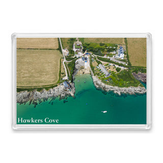 Hawker’s Cove — High Tide Stillness | Fridge Magnet