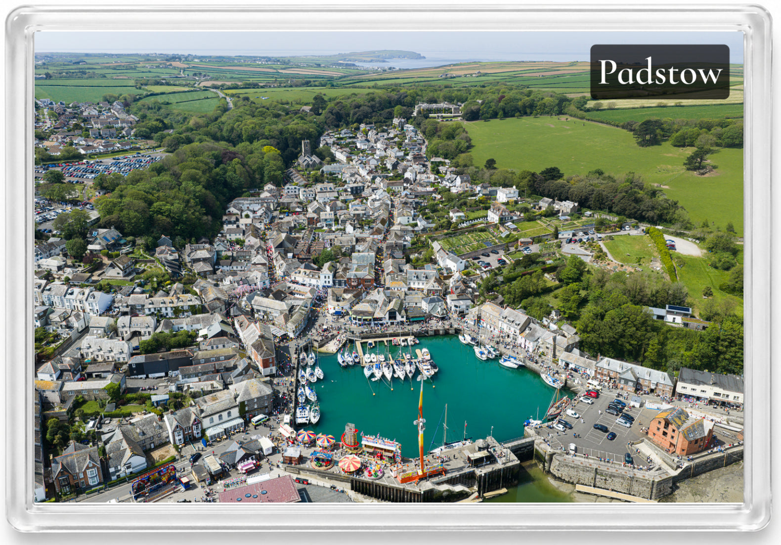 Padstow — May Day in the Harbour | Fridge Magnet