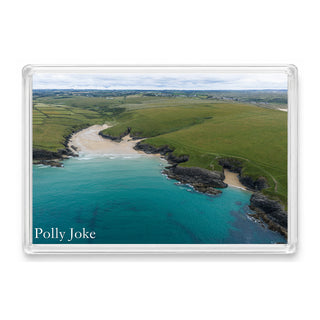 Polly Joke — Summer Colour from the Atlantic | Fridge Magnet