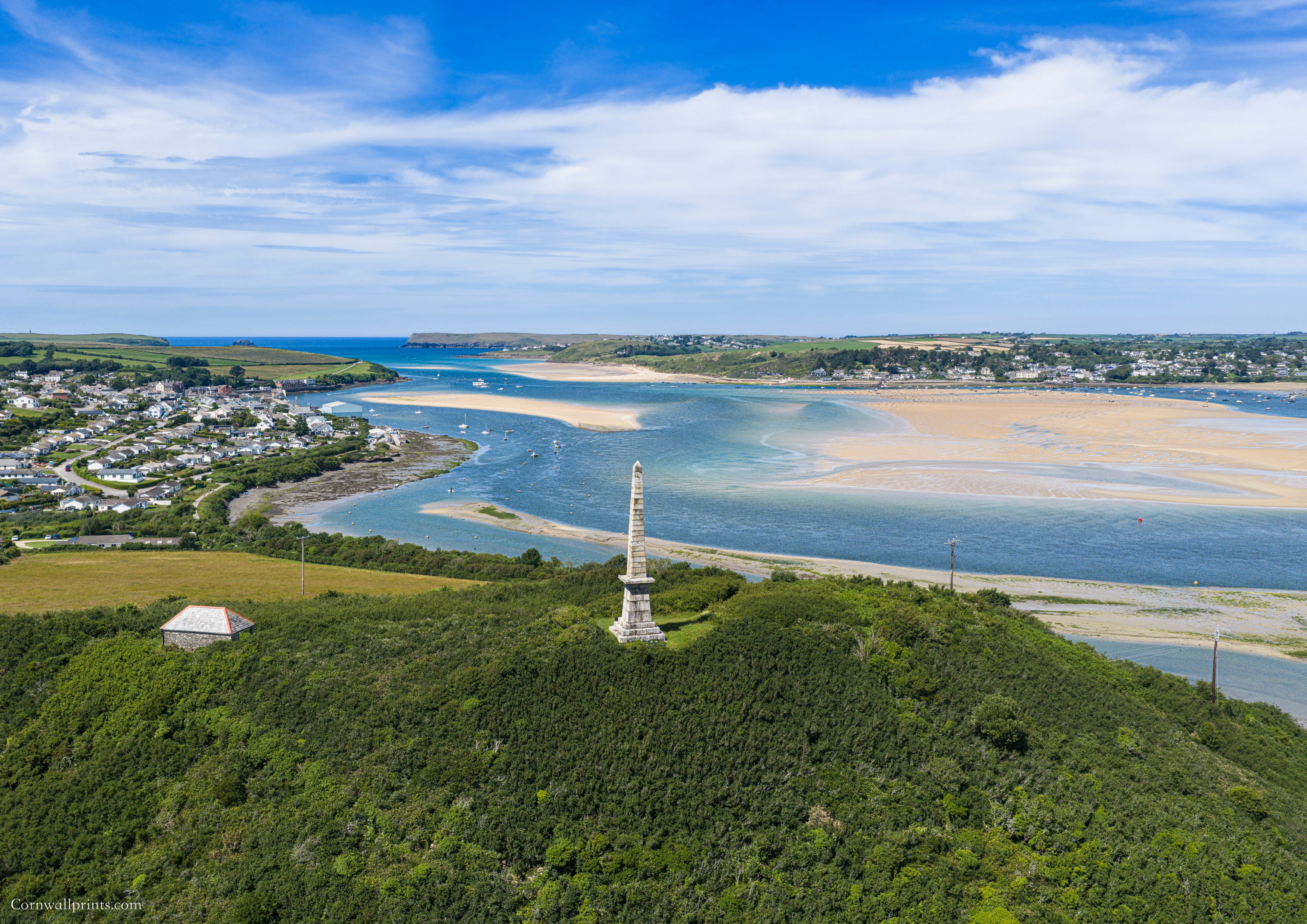 Dennis Hill Obelisk — Camel Estuary, Padstow
