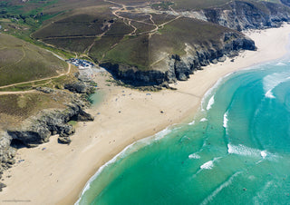 Chapel Porth — Low Tide Summer Swell