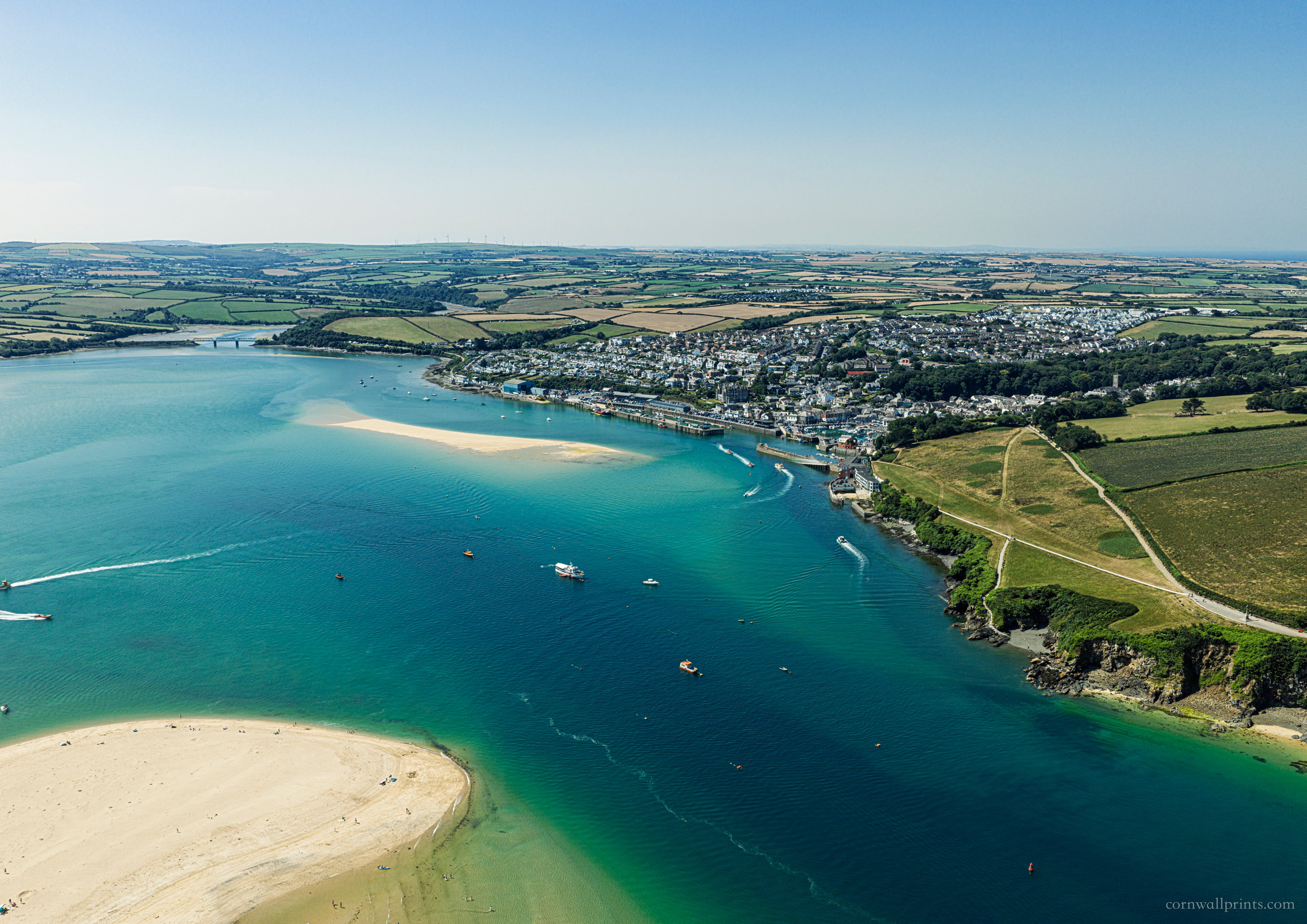 Padstow — Across the Estuary from the Bar