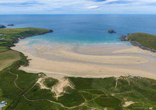 Crantock Bay — Dunes and Atlantic Colour