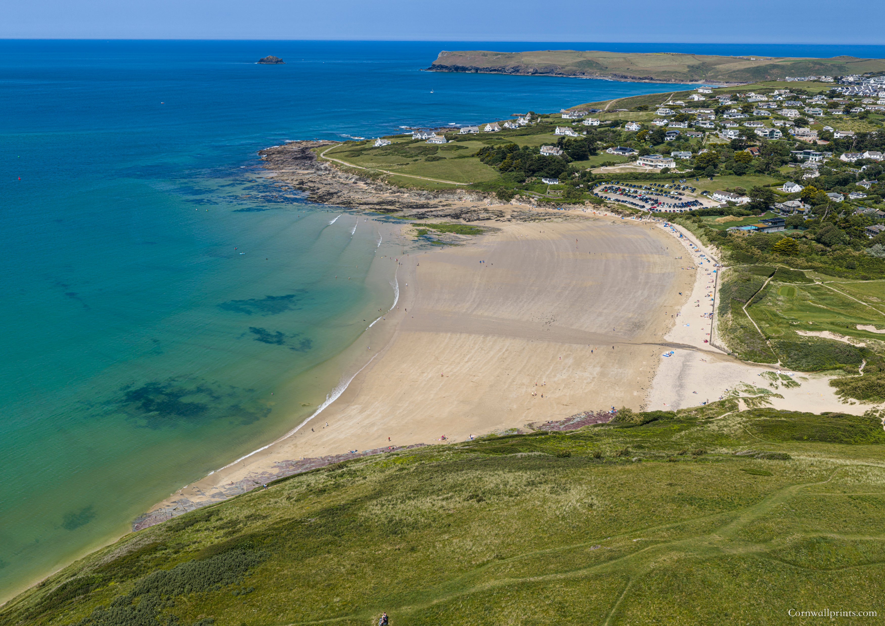Daymer Bay — Mid Tide Across to Pentire