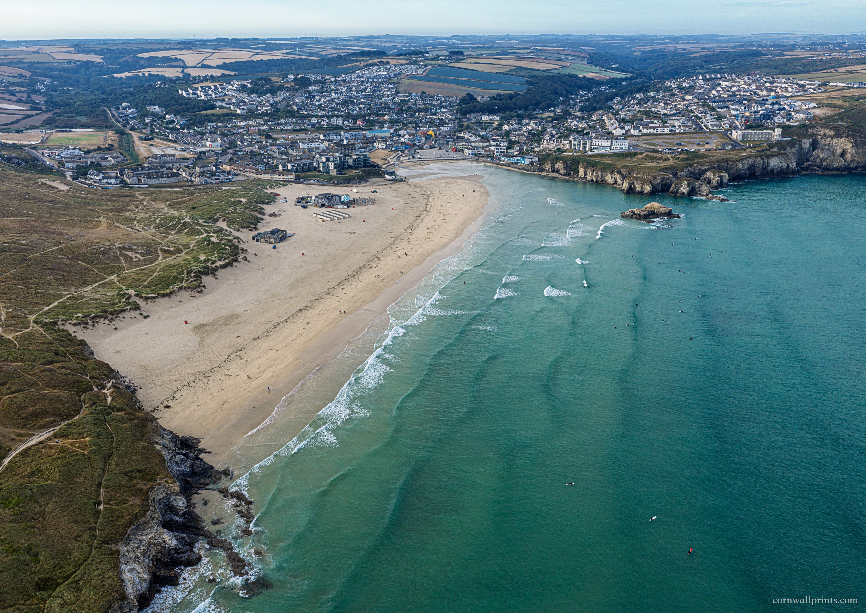 Perranporth — Summer Surf at First Light