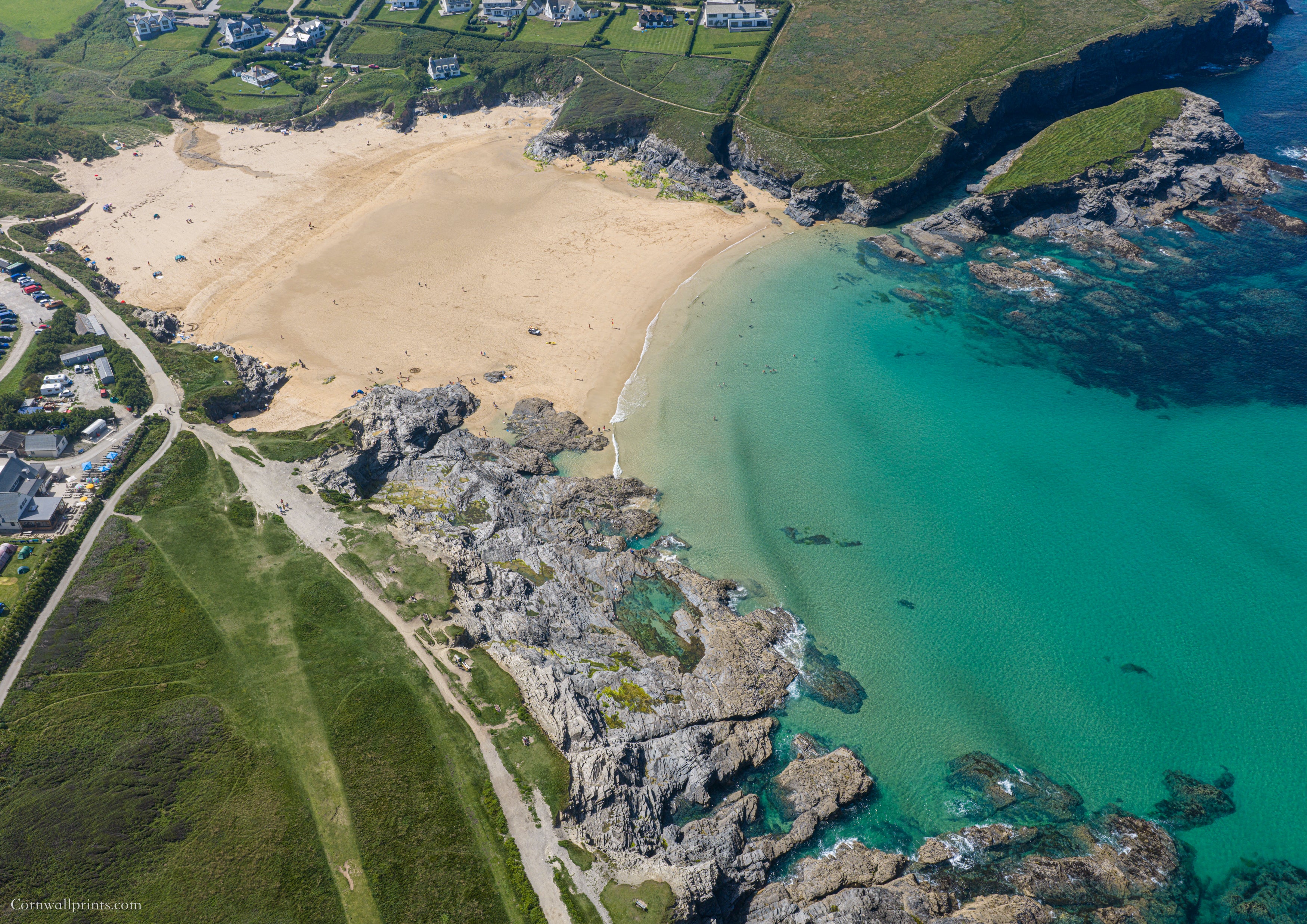 Treyarnon Bay — Mid Tide Blues