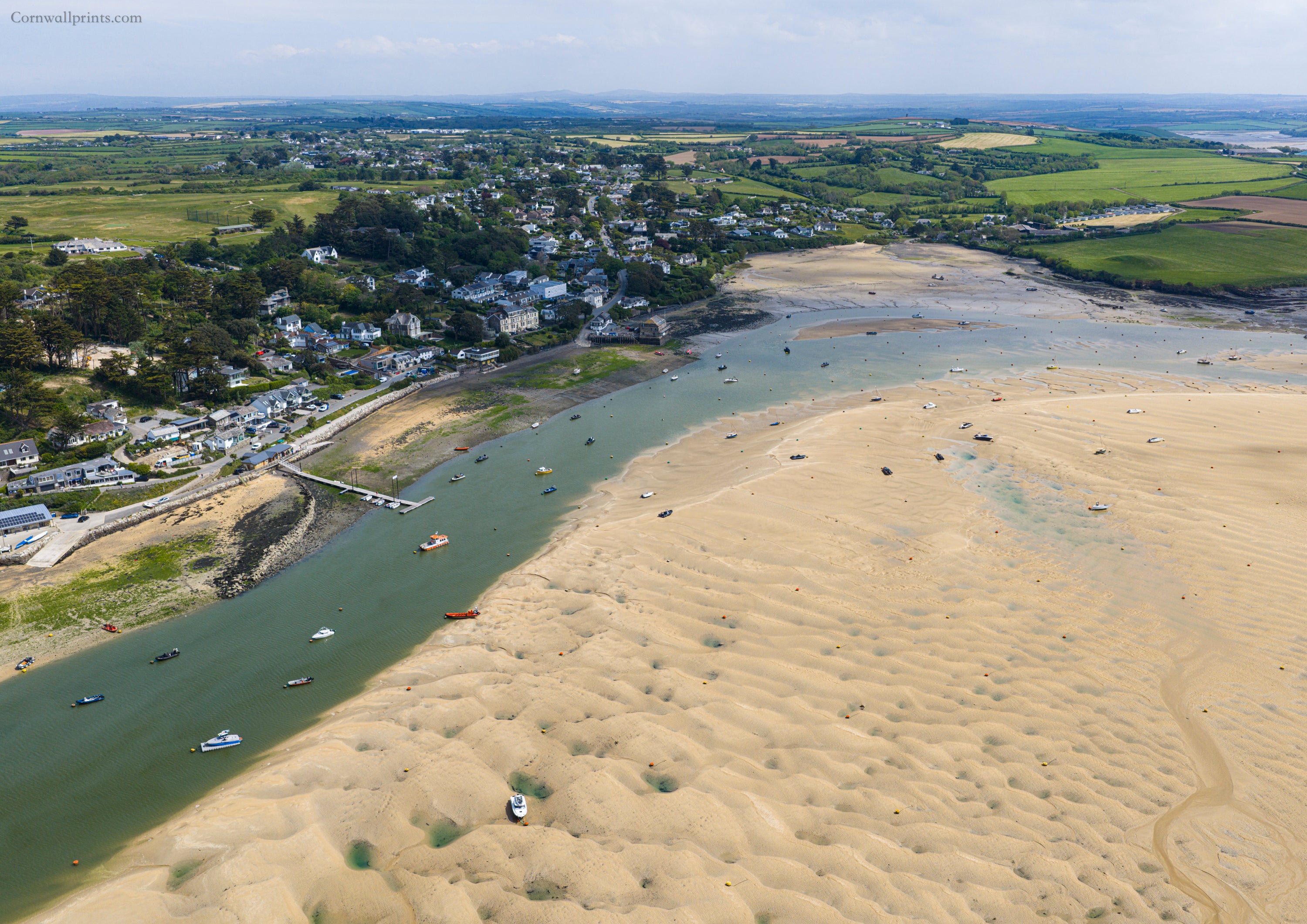 Rock — Low Tide Across the Estuary