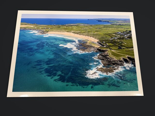 Unframed Constantine Bay print at A3 with a white border, lying flat